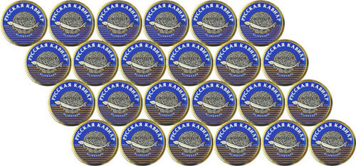Caviar Beluga 24 frascos 2712g Caviar Beluga 24 frascos 2712g