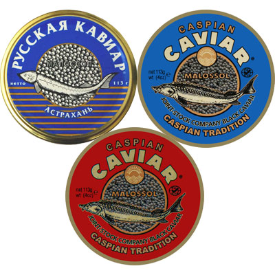 Caviar: Beluga & Ostra & Sevruga